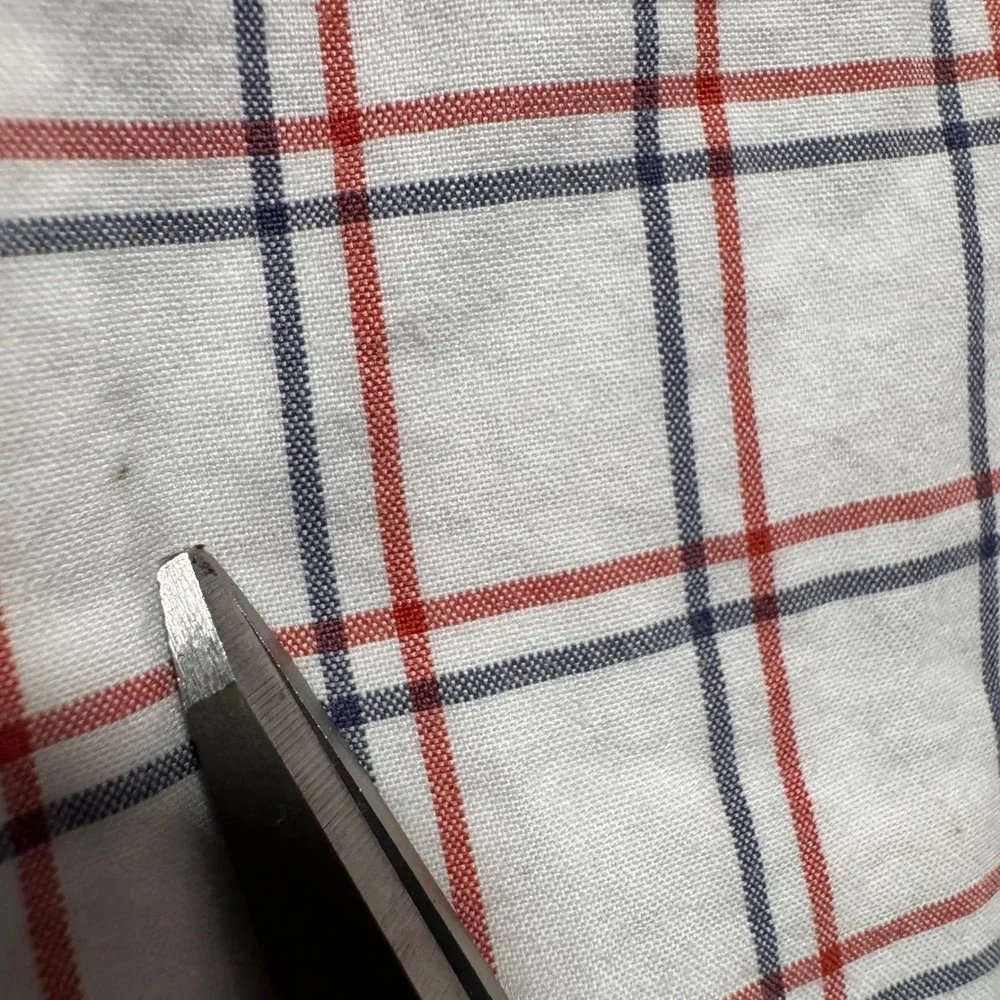 J Crew Mens Shirt XL‎ Classic Fit Plaid Button Down White Window